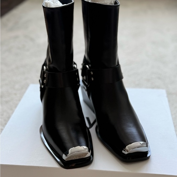 Aeyde Black Ankle Boots Size 39